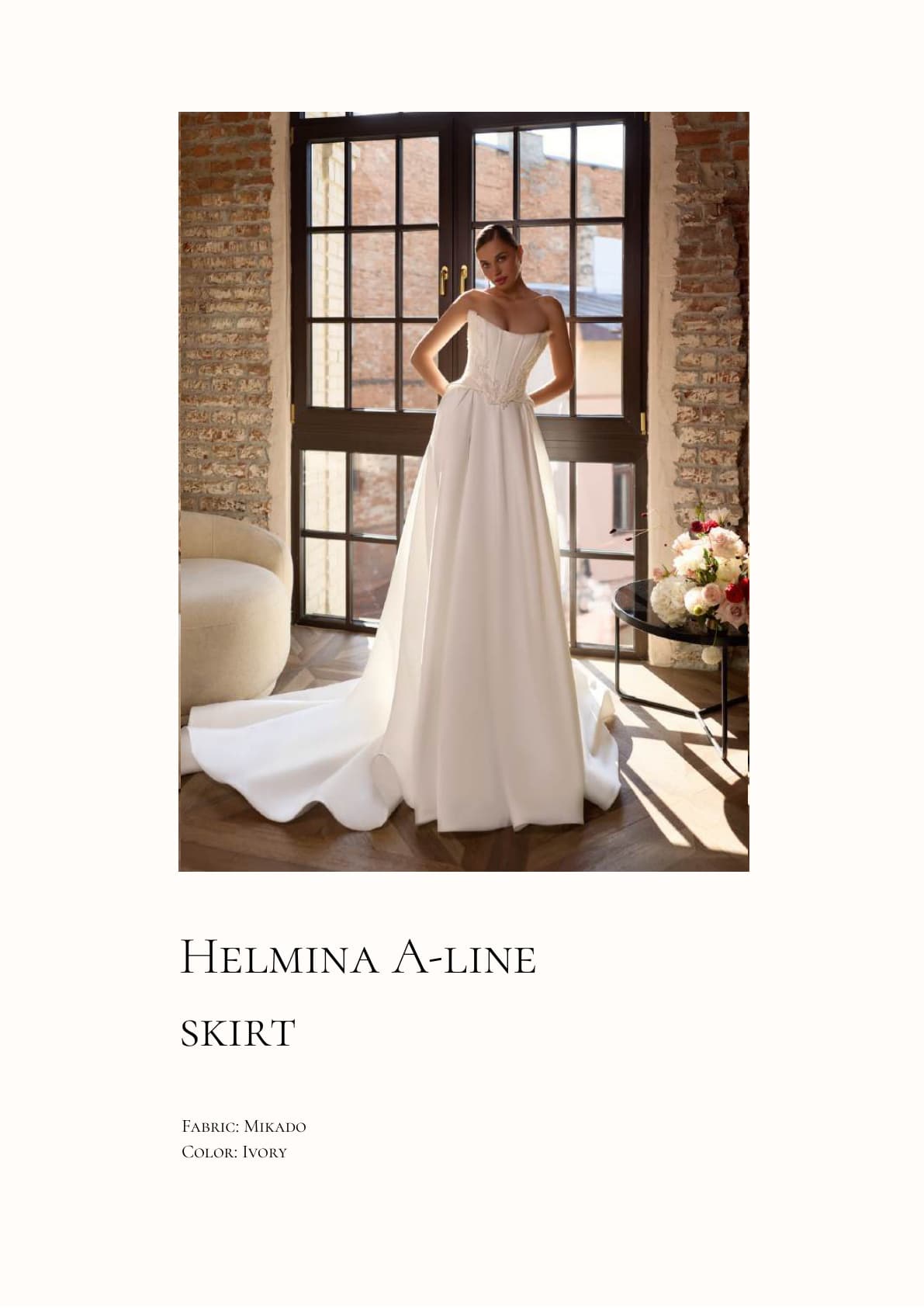 Helmina A-line Skirt