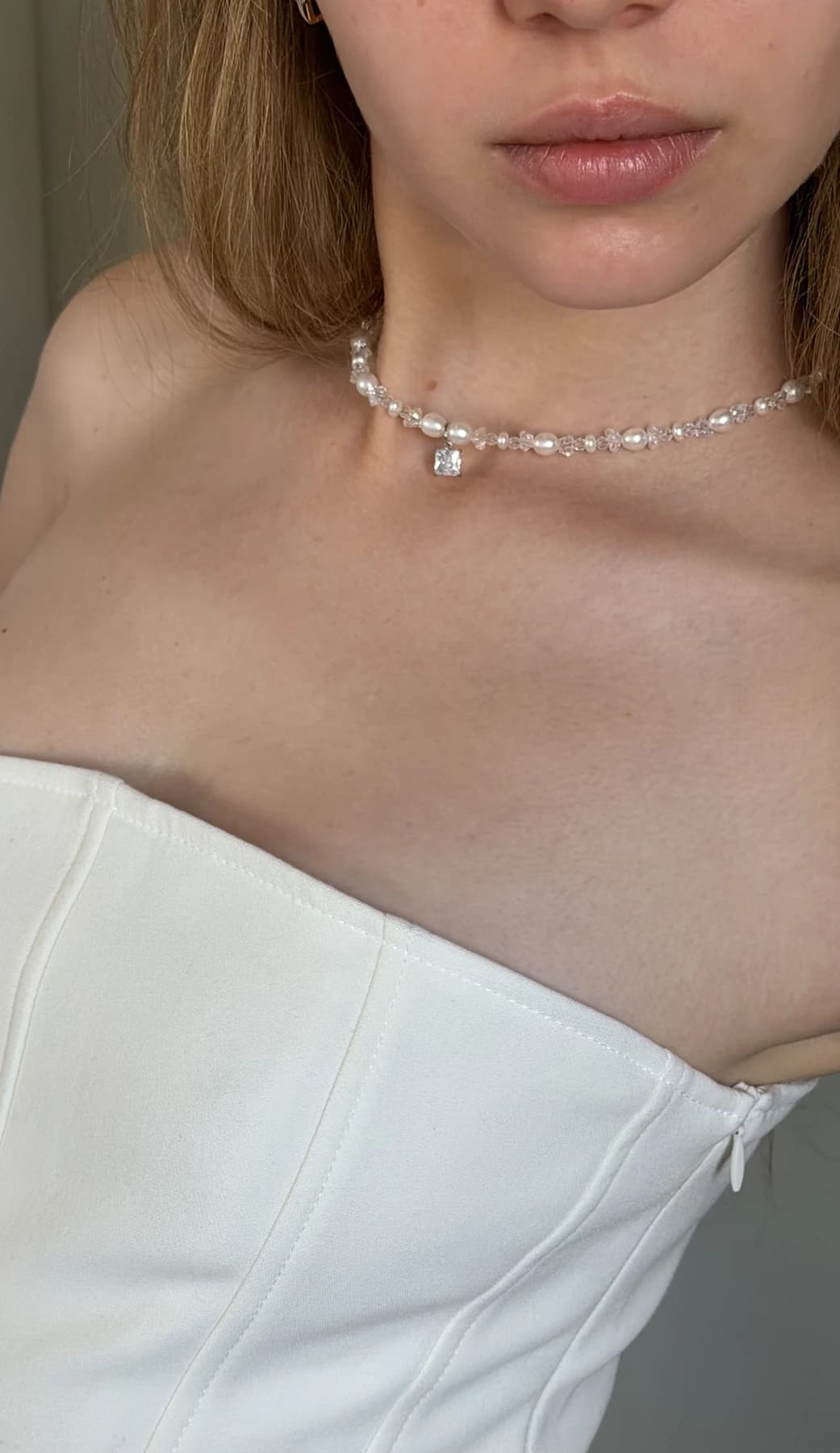 Elegant Freshwater Pearl Bridal Jewelry Set thumbnail 6